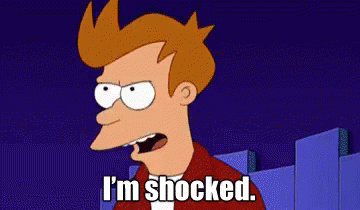 I'M Shocked! - Futurama GIF - Shocker Shocked Futurama - Discover & Share  GIFs