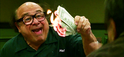 Frank Reynolds money | Food delivery, It's always sunny in philadelphia,  Delivery